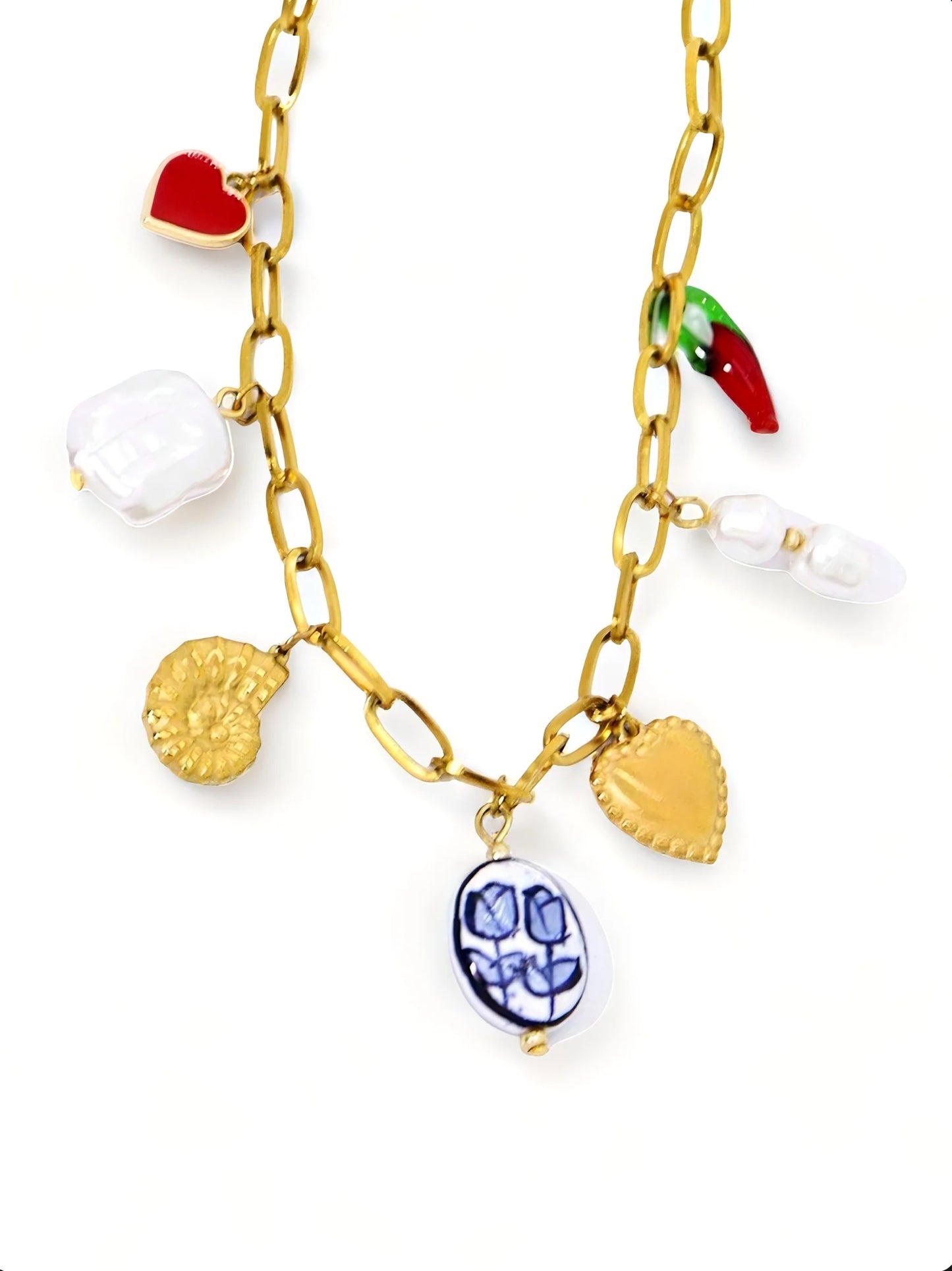 Valencia Charm Necklace