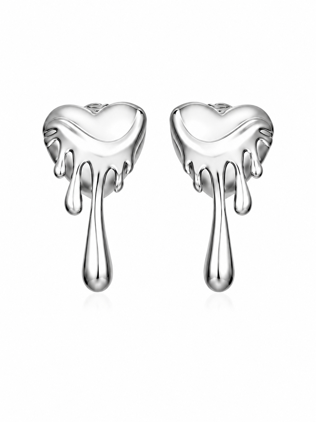 The Melted Heart Studs