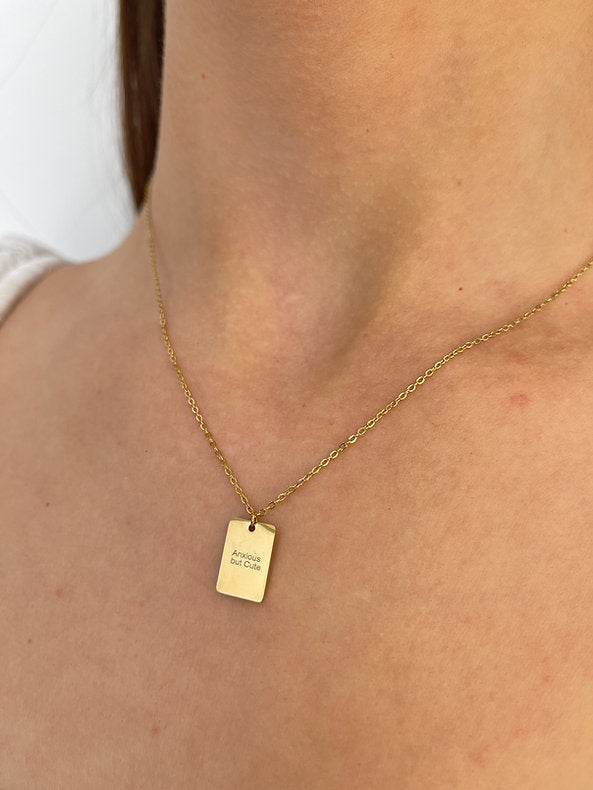 Minimalist Dog Tag Necklaces