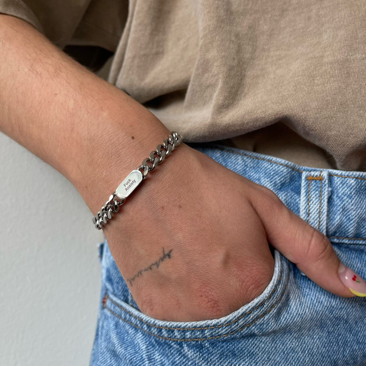 'Fuck Anxiety' Bracelet