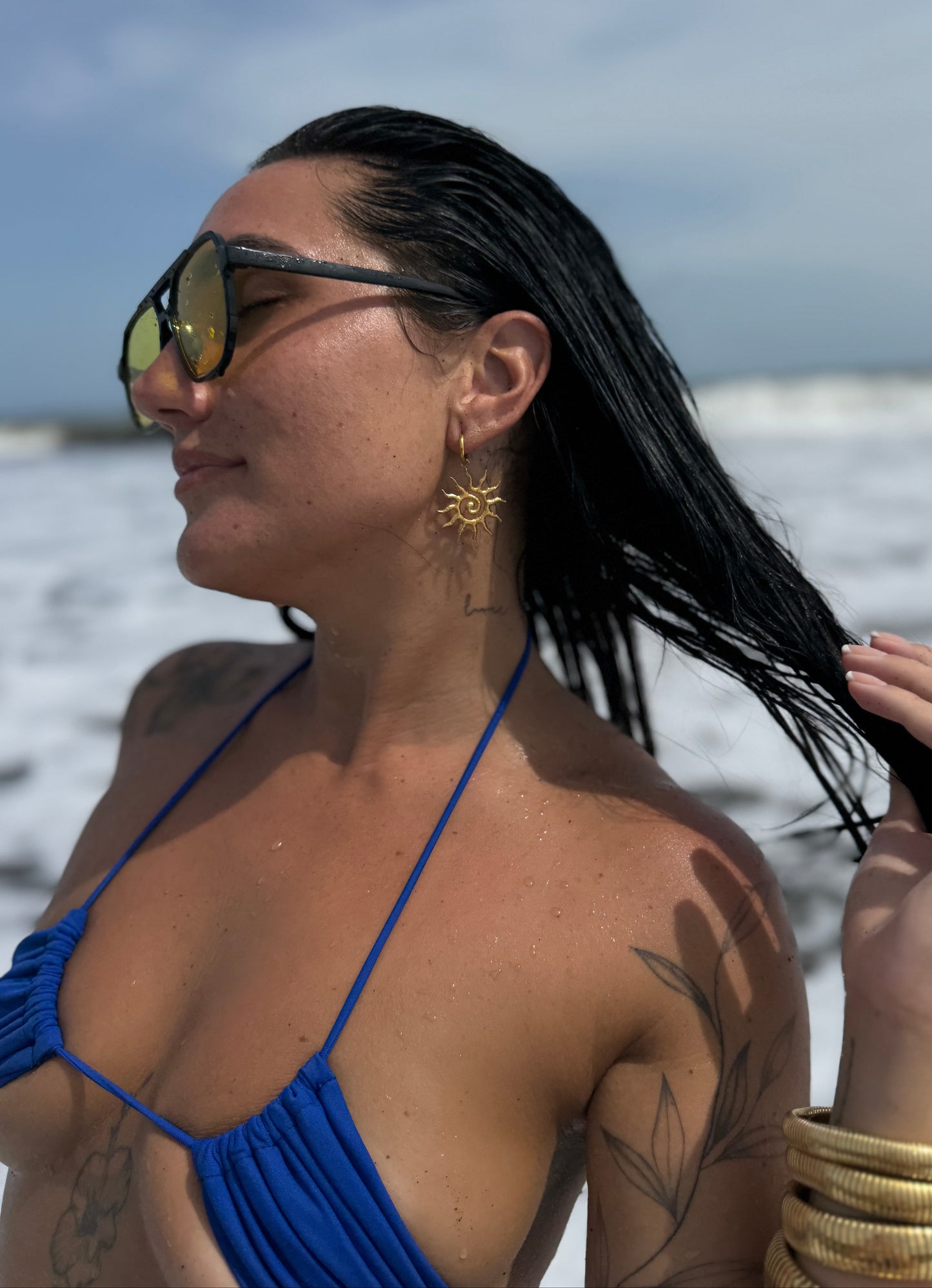 Vintage Sun Earrings