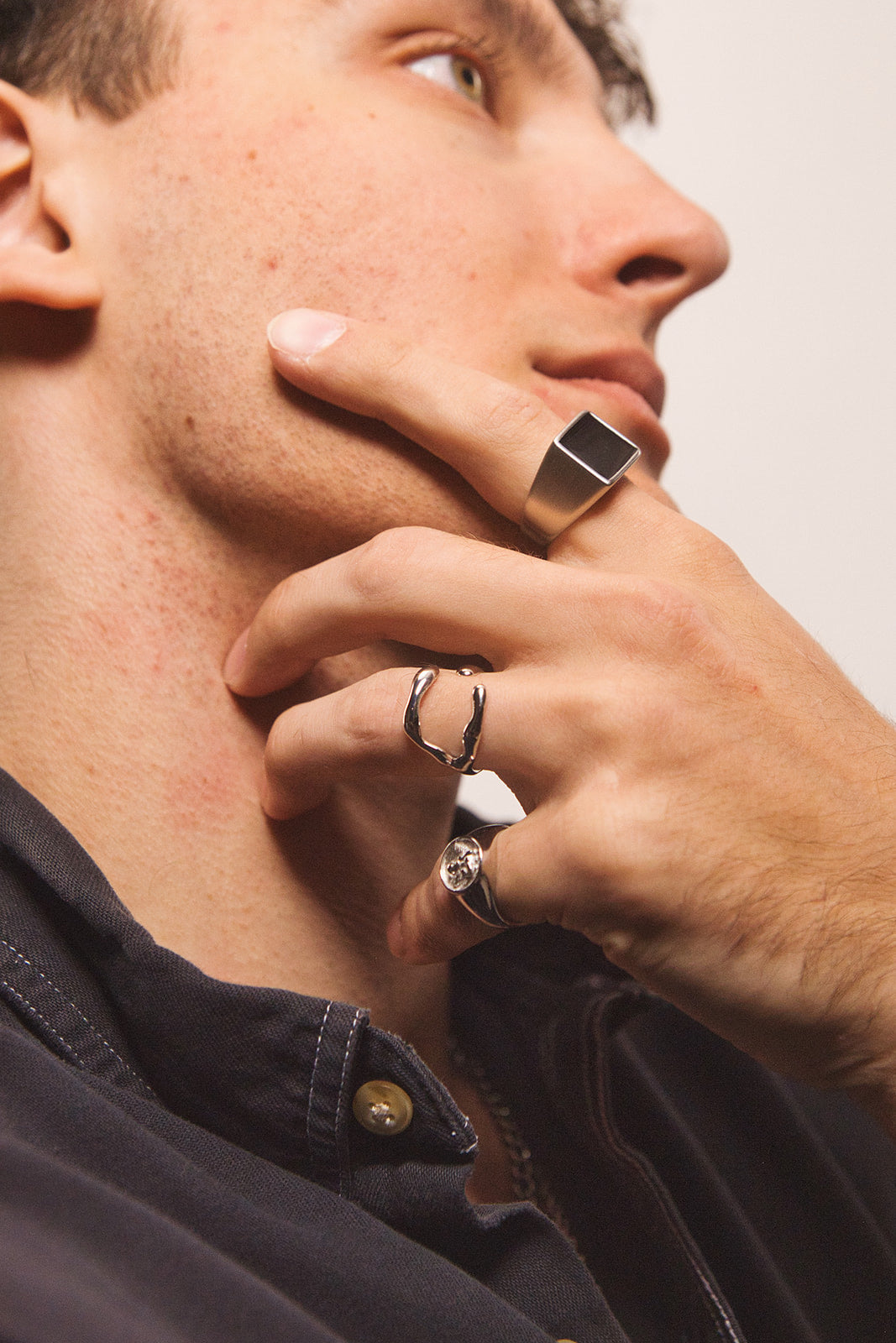 Vintage Onyx Rings