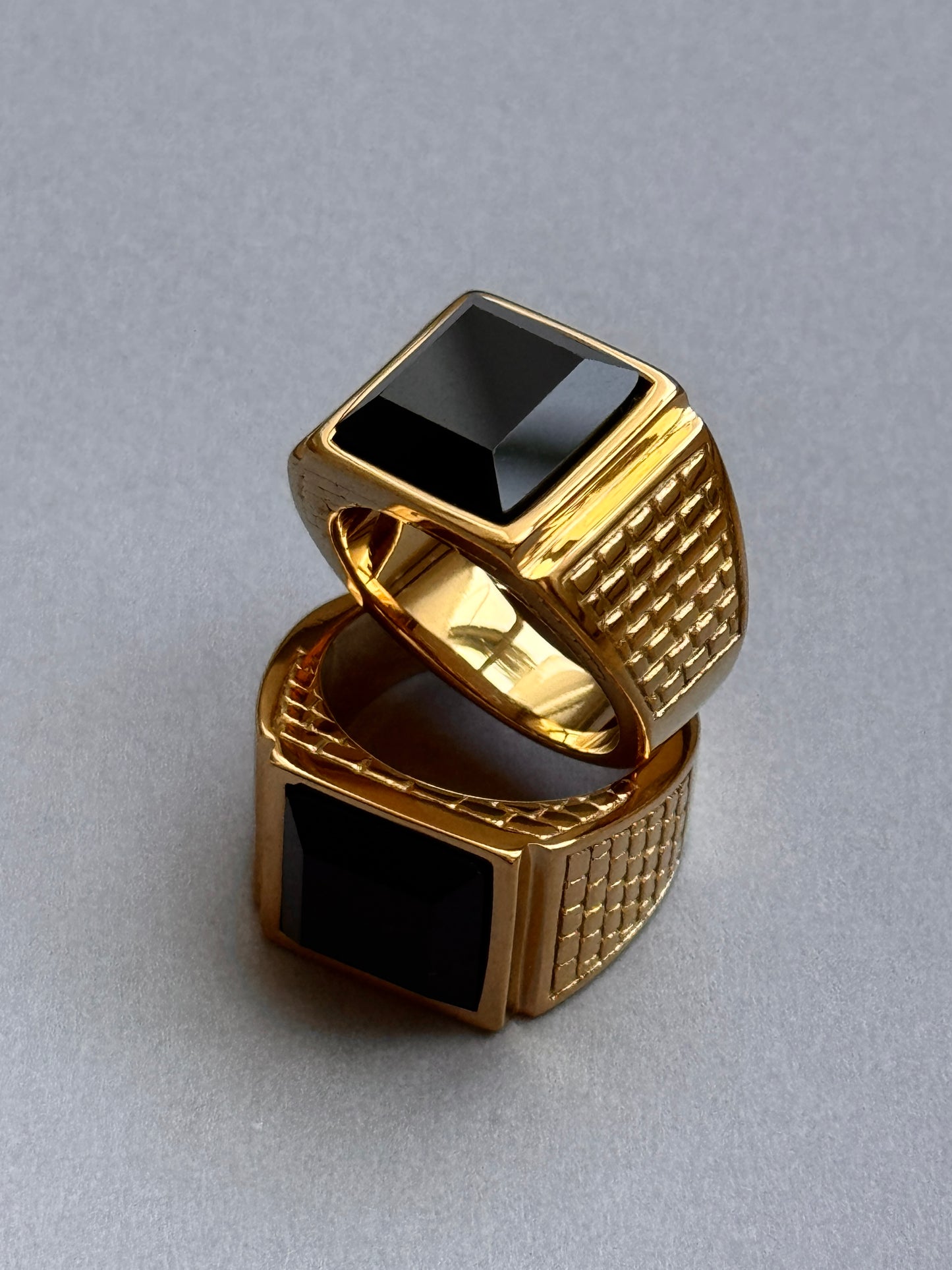 Vintage Onyx Rings