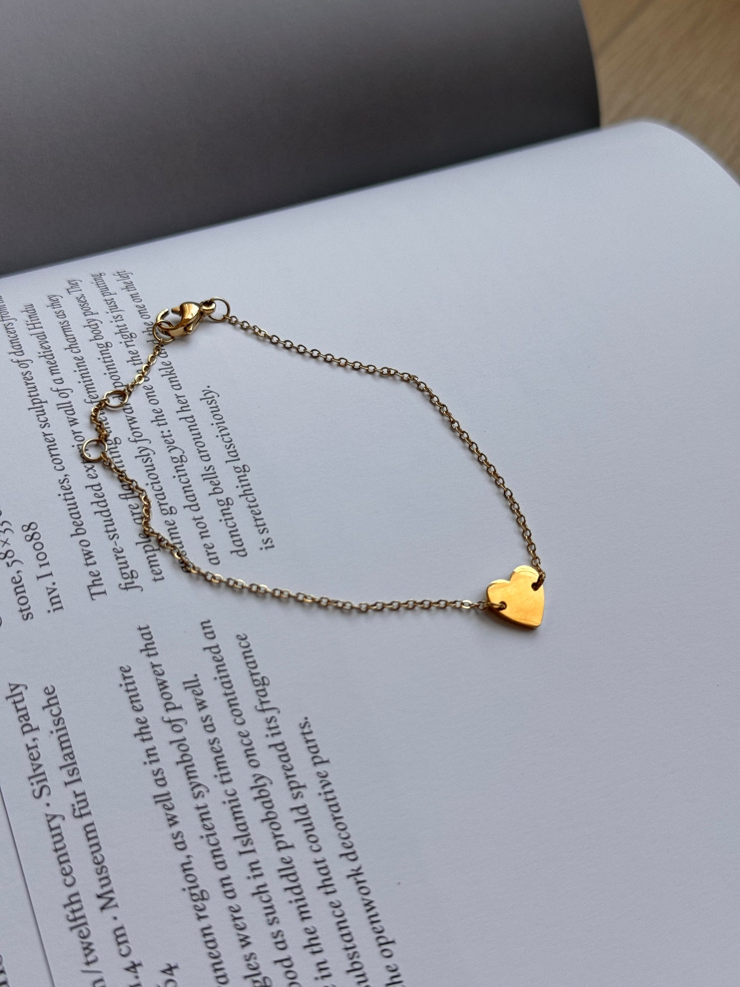 Minimalist Heart Bracelet