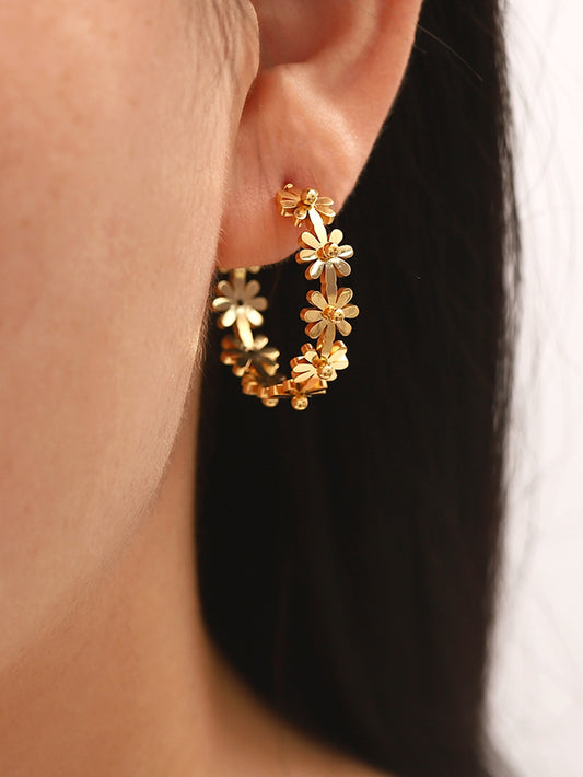 Daisy Hoops