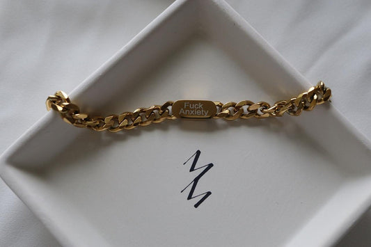 'Fuck Anxiety' Bracelet