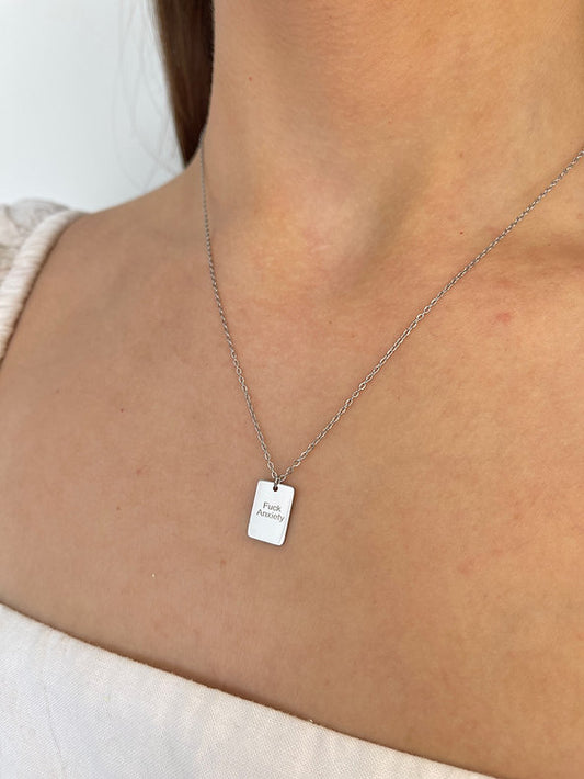 Minimalist Dog Tag Necklaces