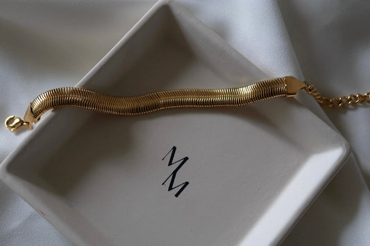 Vintage Snake Chain Bracelet