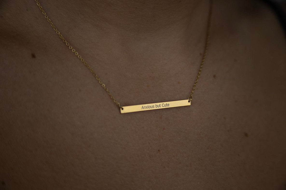 Minimalist Bar Necklace