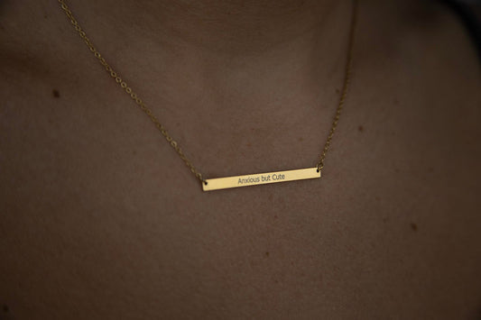 Minimalist Bar Necklace