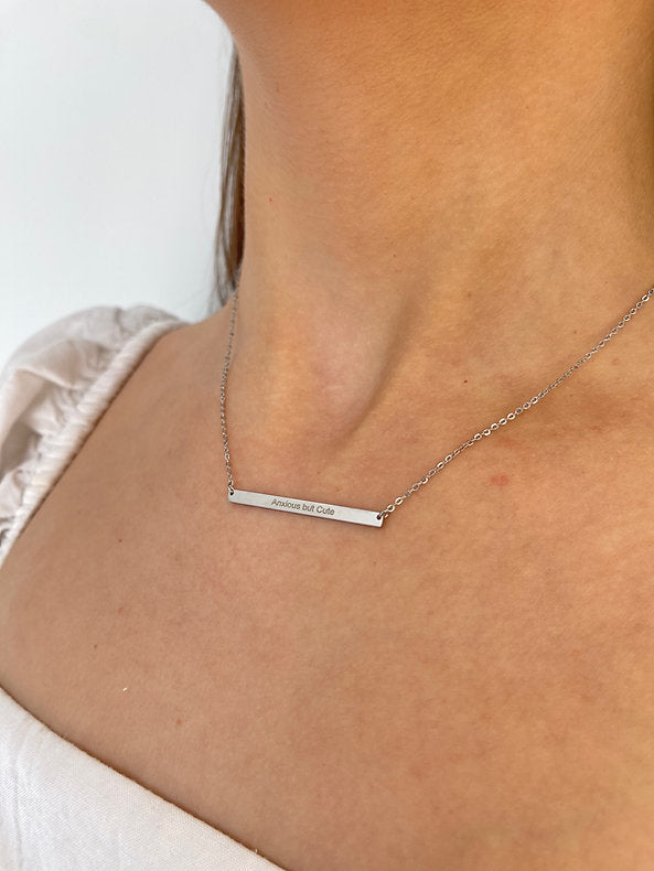Minimalist Bar Necklace