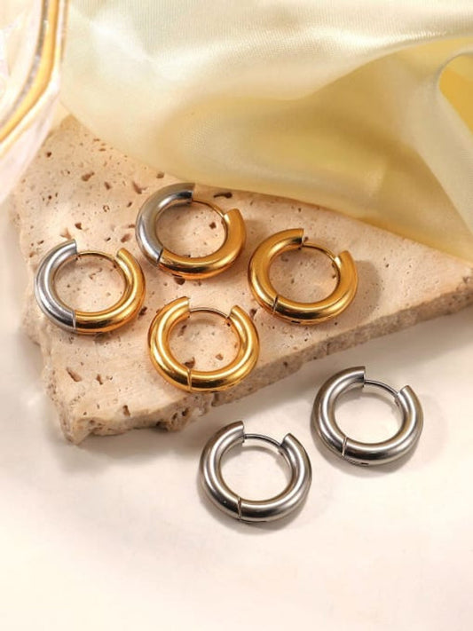 Minimalist Huggie Hoops