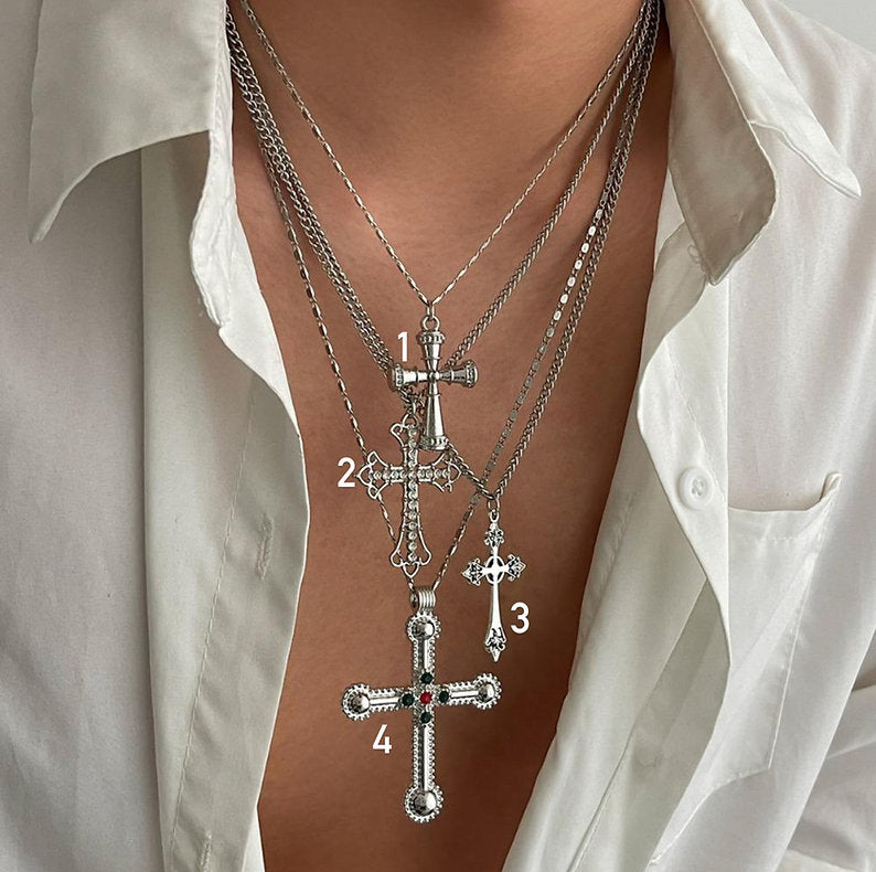 Vintage Cross Necklaces