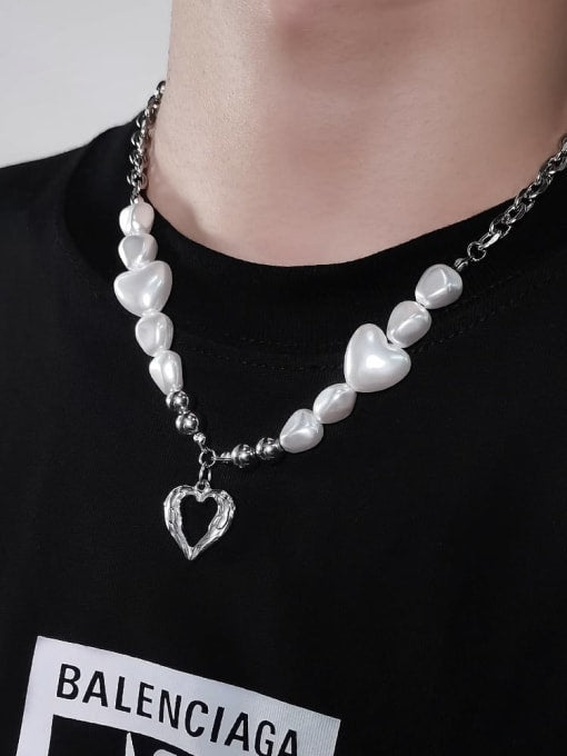 Heart of Pearls Necklace