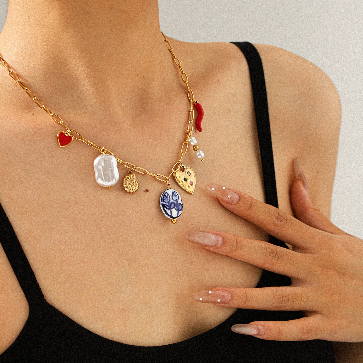 Valencia Charm Necklace